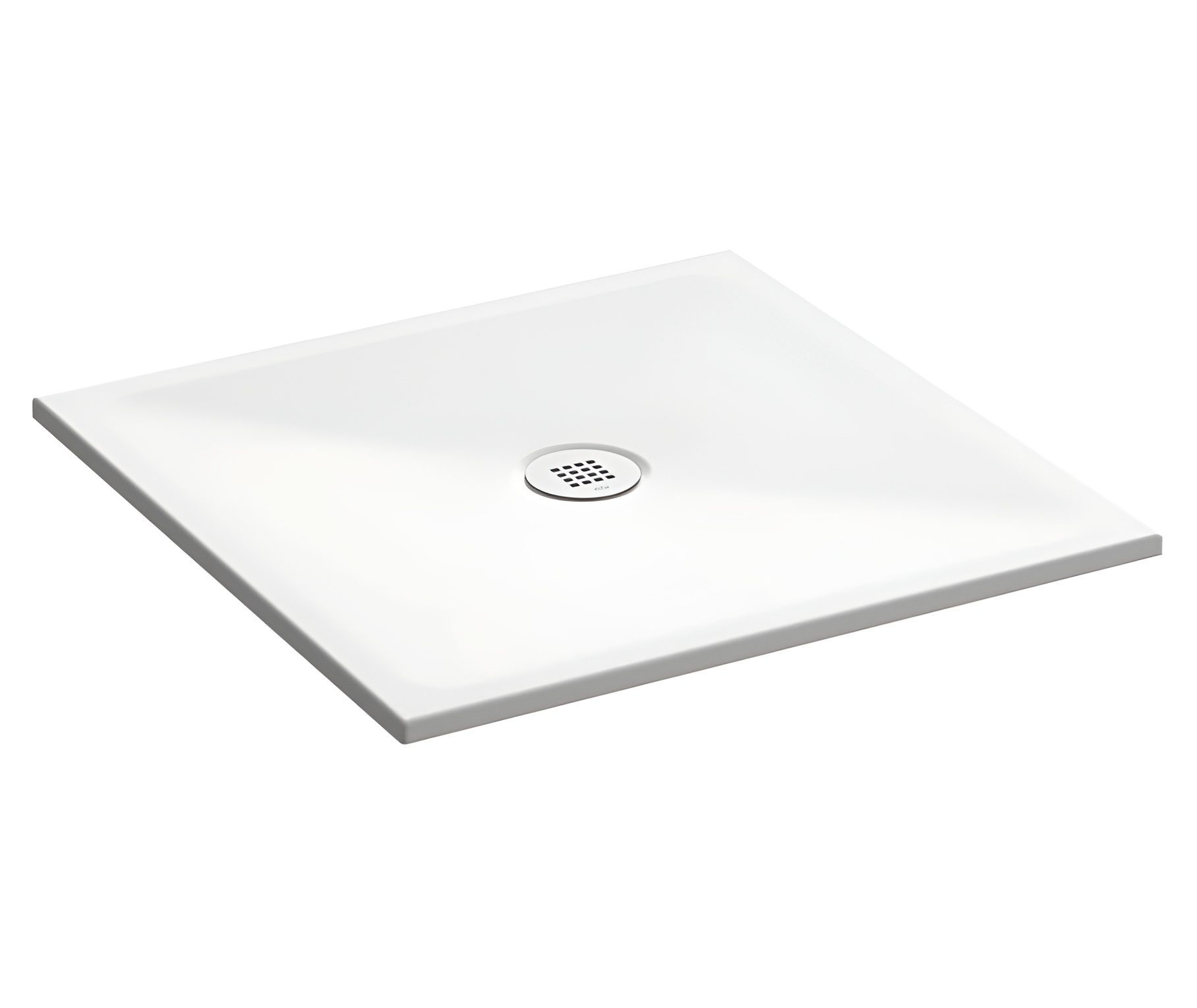 Керамический поддон GSI Pura H2 80х80, 46080809, белый матовый