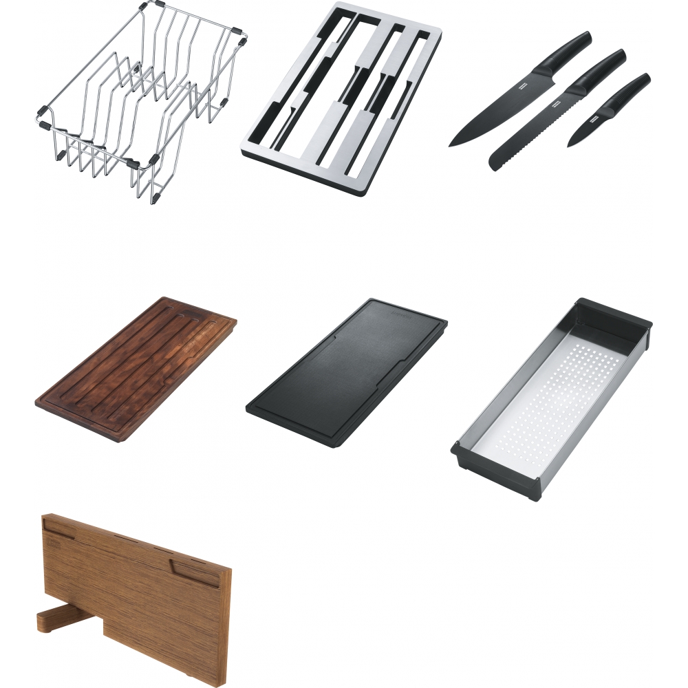 Franke Box Center BWX 220-54-27TL, встраиваемая (2 варианта) кухонная мойка 86х51хh20 см, цвет полированная сталь