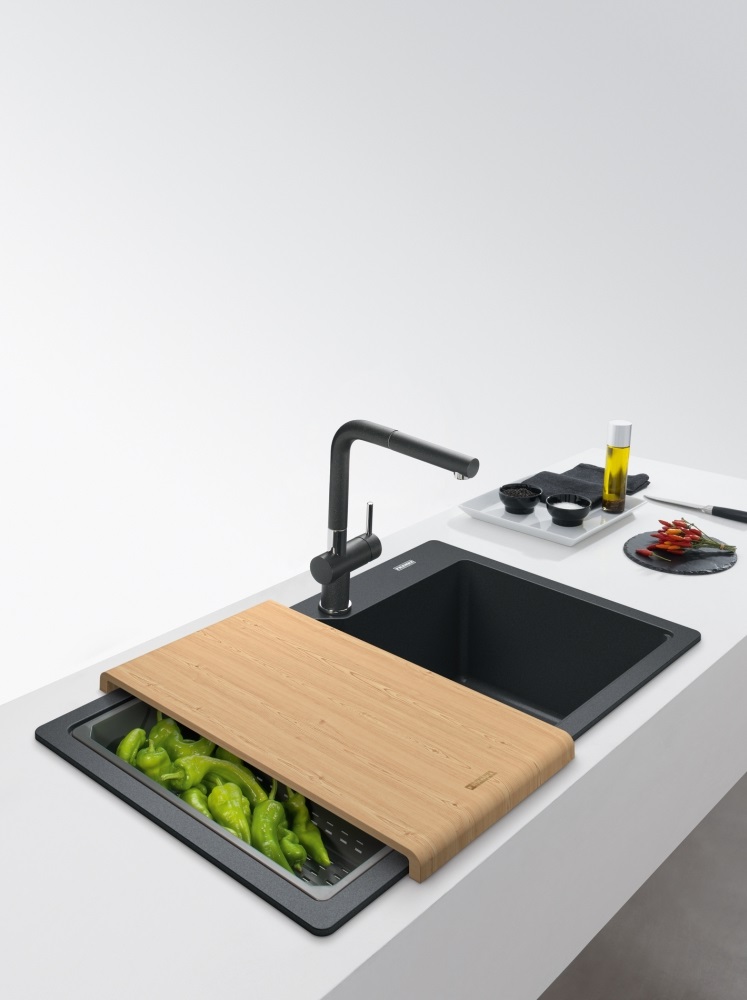 Franke Smart, разделочная доска 28х53.2хh3.3 см, для кухонной мойки, из бамбука