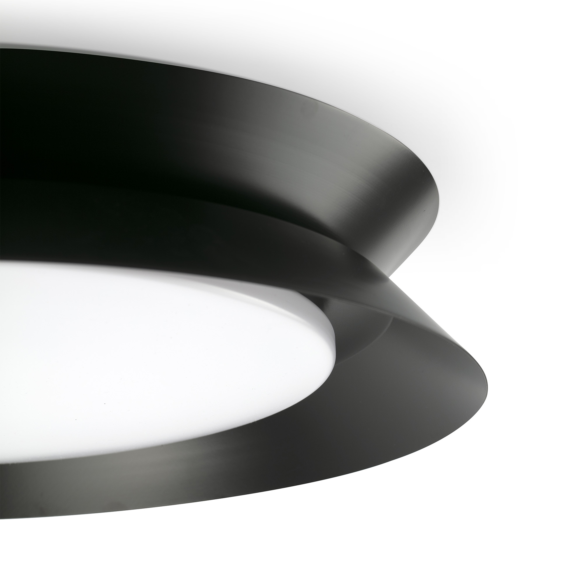 Потолочный светильник TENDER черный LED 24W 2700K