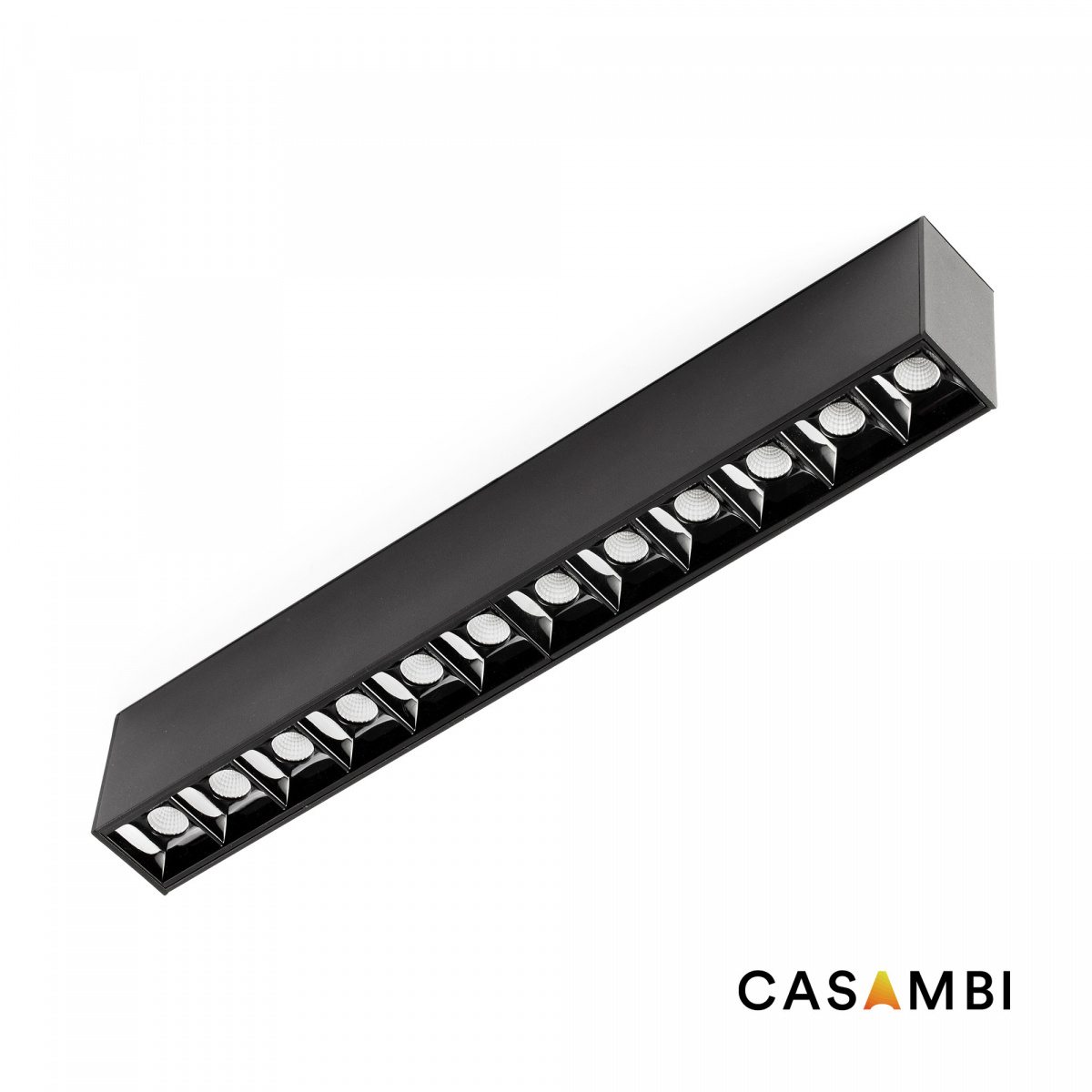 Светильник Neso Point 12 3000K 34° черный CASAMBI