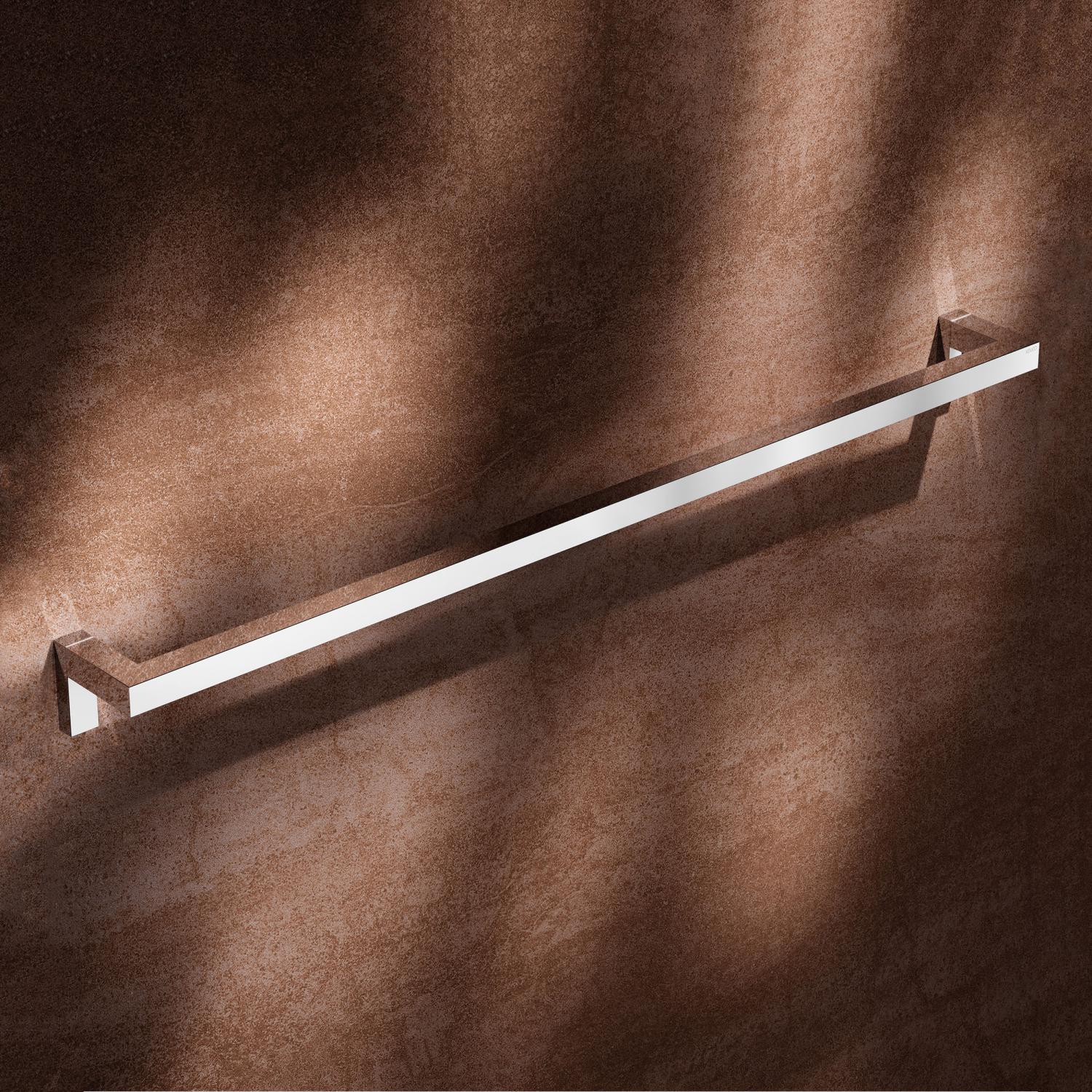 Keuco Edition 90 Square, полотенцедержатель одинарный 76 см, цвет хром