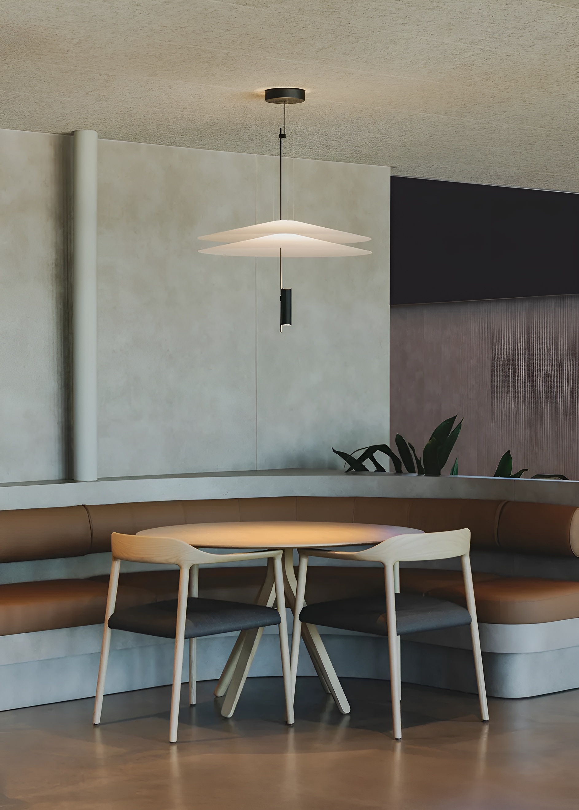 Подвесной светильник Vibia Flamingo 1510, Ø70 см, графит