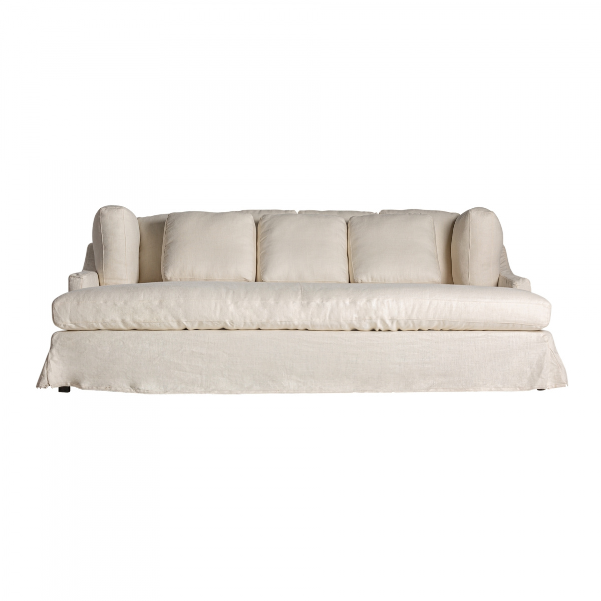 Диван Vical Kemence 33012, 250х175хh92 см, ножки из массива сосны, бежевый полиэстер