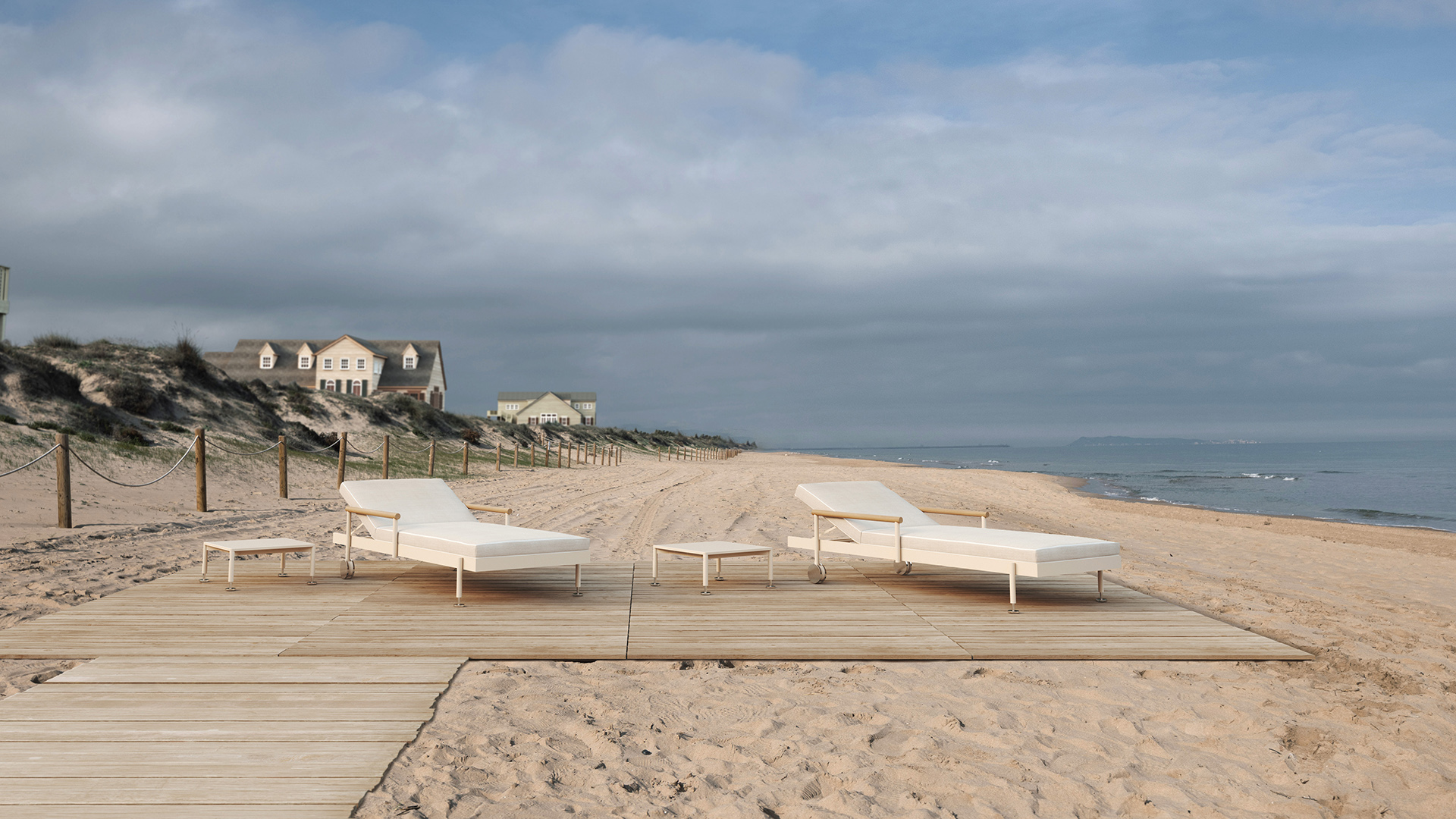 Столик Hamptons 127x85x34