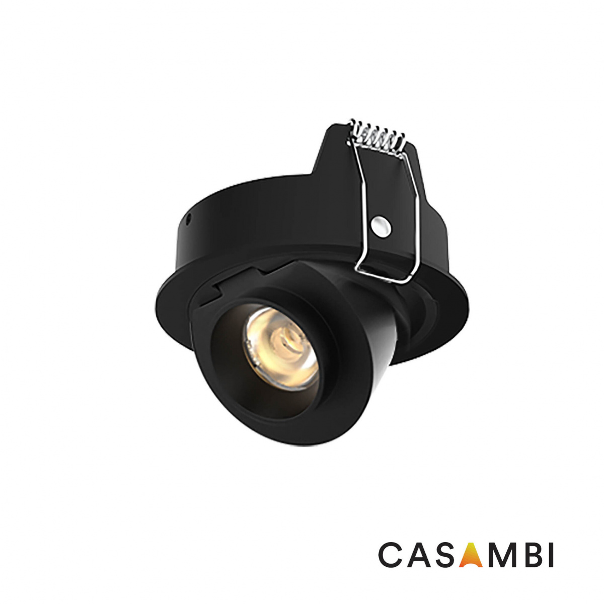 Встраиваемый светильник ALIA 8W черный 36є 3000K CASAMBI