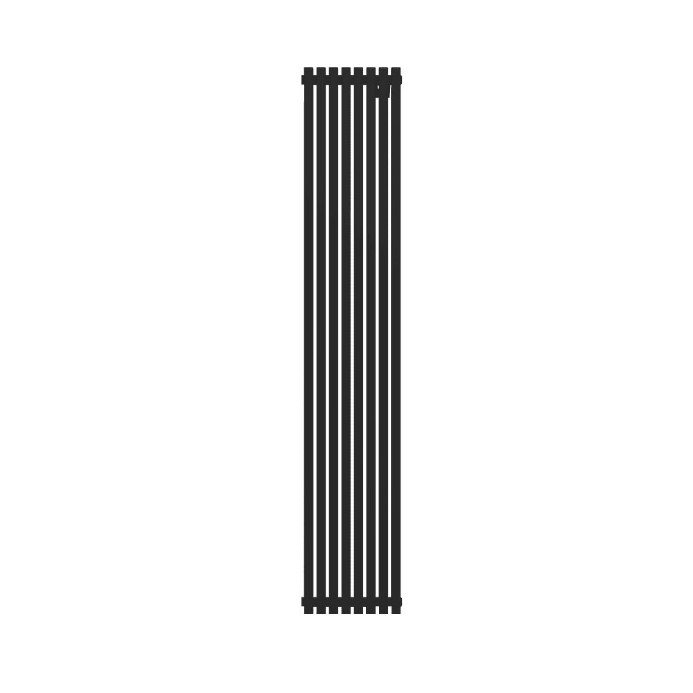КЗТО Радиатор КЗТО QUADRUM 30 V 1- 1750-8 RAL1T103S9005 (черный матовый муар)