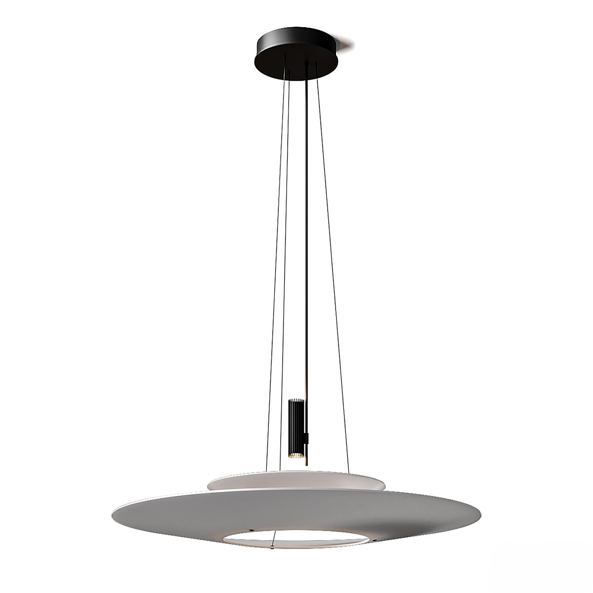 Подвесной светильник Vibia Flamingo 1540, Ø70 см, графит