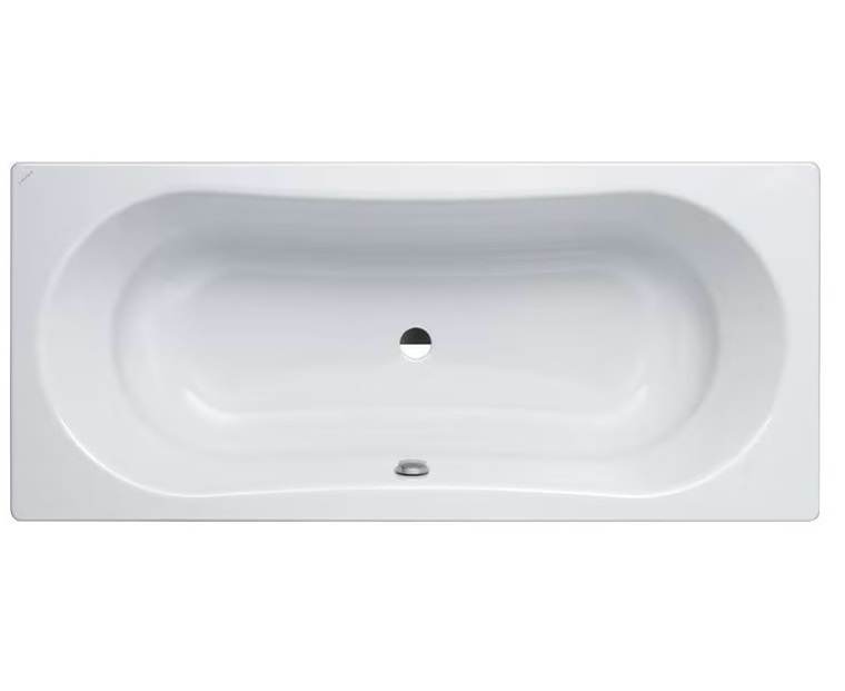 Laufen Thallium, ванна встраиваемая 180х80хh42 см, без отверстий для ручек, 
цвет белый глянцевый
