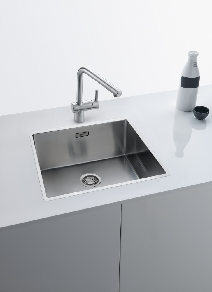 Franke Atlas Neo, кухонный смеситель h29.7 см, поворотный излив, цвет сталь