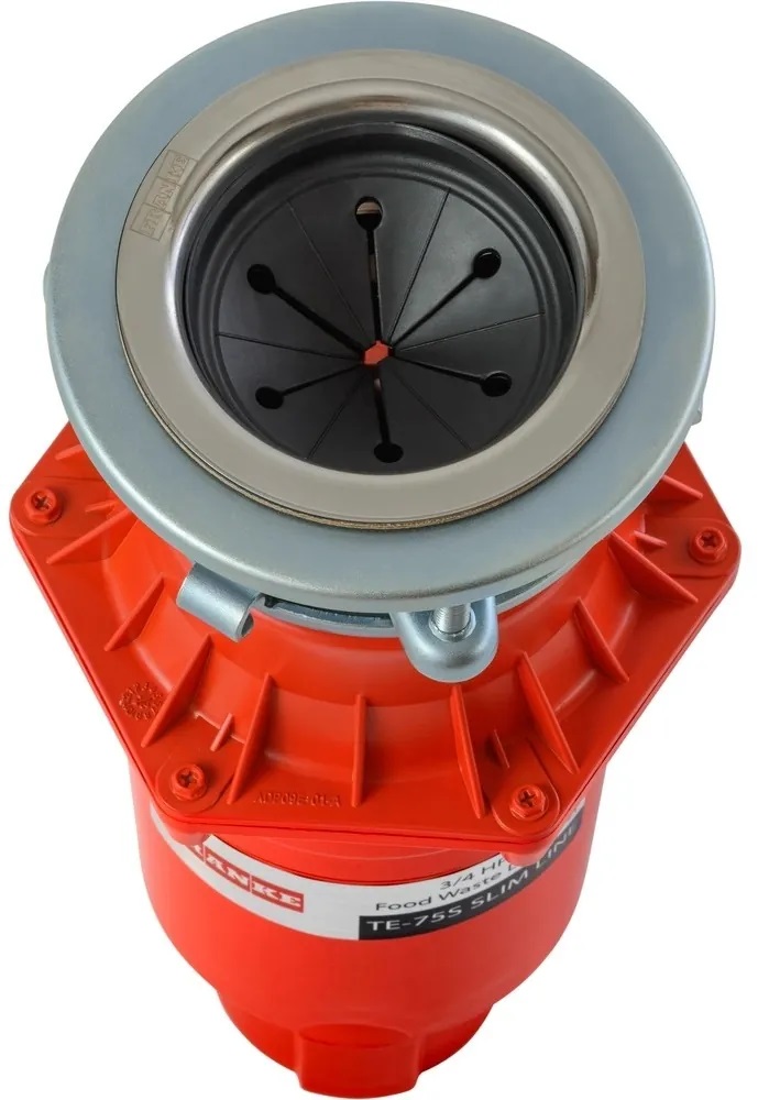 Franke Turbo Elite TE75S, измельчитель пищевых отходов 15.8хh38.6 см, с пневмокнопкой