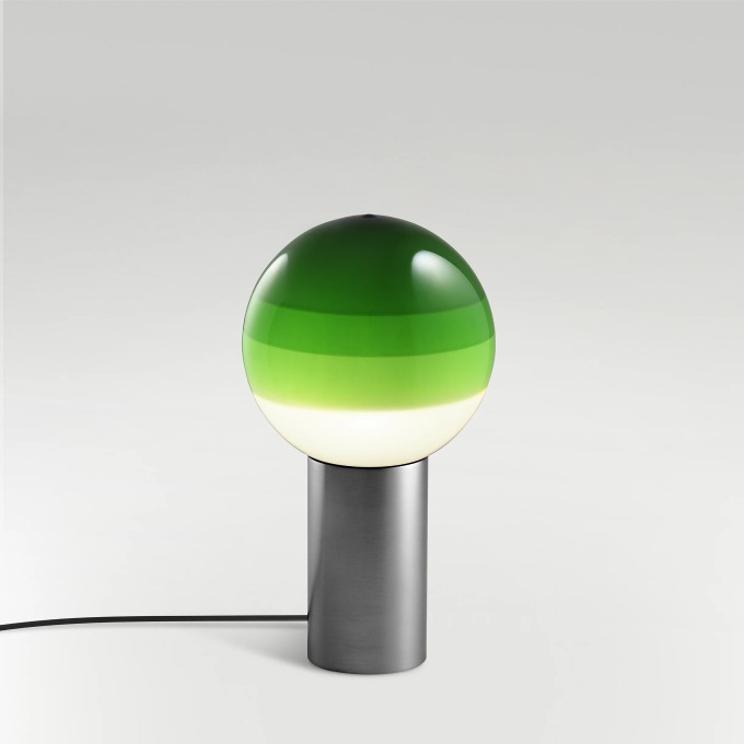 Настольный светильник Dipping Light зеленый-графитовый