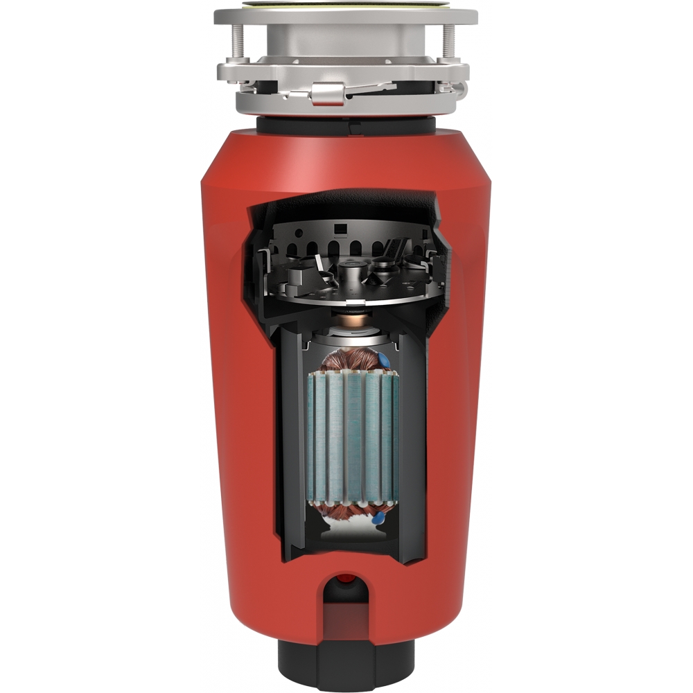 Franke Slim125, измельчитель пищевых отходов 16хh38.6 см, с пневмокнопкой