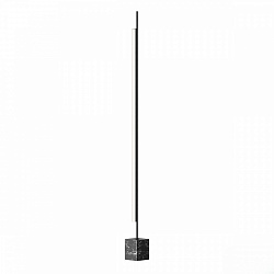 Aromas del Campo Coln, линейный торшер P1267, h130 см, черный мрамор, цвет черный матовый