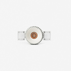 Tulipa Белый встраиваемый даунлайт без рамки 10W 55° 4000K CRI90 casambi