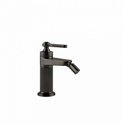 Gessi Venti20, смеситель для биде, с донным клапаном, цвет брашированный черный PVD