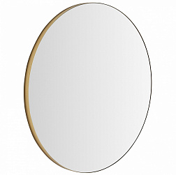 Зеркало Vical Aimar 33830, Ø120 см, из стали, матовое золото