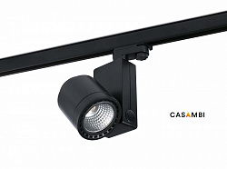 Трековый светильник MINI Cylinder черный LED PEARL WHITE 27W 3100K 20є 010707902W