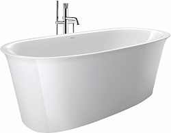 Duravit White Tulip, ванна отдельностоящая 180х90хh63 см, цвет белый глянцевый