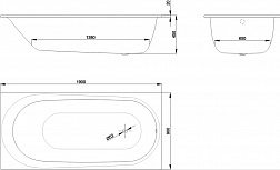 Стальная ванна Bette Comodo 190х90, 1252-000 PLUS встраиваемая, с покрытием BetteGlasur®Plus, белый