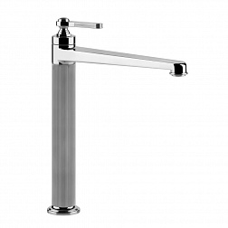 Gessi Venti20, высокий смеситель для раковины, без донного клапана, цвет хром