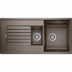 Blanco Zia 6S, 515072, встраиваемая сверху кухонная мойка 100х50хh19 см, цвет кофе