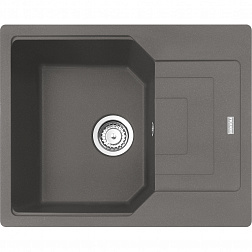 Franke Urban UBG 611-62, встраиваемая (2 варианта) кухонная мойка 62х50хh22 см, 
цвет серый камень