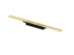 Дренажный канал, TECE, TECEdrainprofile, шдв 55*800*51, Brushed Gold Optic
