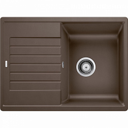 Blanco Zia 45S Compact, 524730, встраиваемая сверху кухонная мойка 68х50хh19 см, цвет кофе