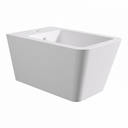 Alice Hide Square, подвесное биде 35x55 см, Aliglaze+, цвет белый матовый
