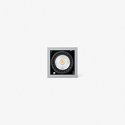 Встраиваемый светильник mini Colin-1 серый LED CRI95 18-25W 4000K 56°