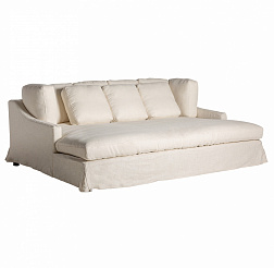 Диван Vical Kemence 33012, 250х175хh92 см, ножки из массива сосны, бежевый полиэстер