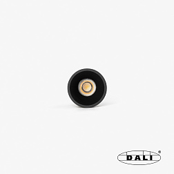 Tulipa Черный встраиваемый даунлайт 10W 15° 2700K CRI90 DALI IP44
