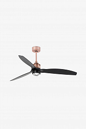 Потолочный вентилятор Just Fan Ø128 LED медный/черный