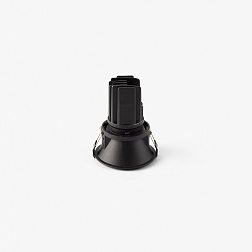 Tulipa Черный встраиваемый даунлайт 7W 15° 3000K CRI90 DALI IP44