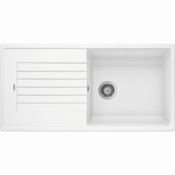 Blanco Zia XL 6S, 517571, встраиваемая сверху кухонная мойка 100х50хh19 см, цвет белый матовый
