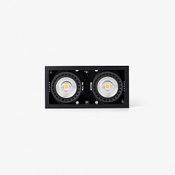 Встраиваемый светильник Mini Colin-2 черный LED 36-50W 3000K 20°