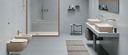GSI Pura, подвесной безободковый унитаз 36х55 см (без сиденья), Swirlflush, Dualglaze, цвет Creta