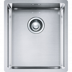 Franke Box BXX 210-36, встраиваемая (3 варианта) кухонная мойка 40х45хh20 см, 
цвет полированная сталь