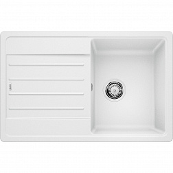 Blanco Legra 45S, 522203, встраиваемая сверху кухонная мойка 78х50хh19 см, цвет белый матовый