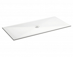 Керамический поддон GSI Pura H2 170х80, 46170809, белый матовый