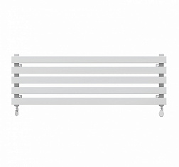 KZTO Quadrum 40H 750-5, радиатор без термоклапана 83хh30.1 см, подкл. нижнее по краям, цвет белый муар