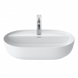 Duravit Luv, накладная раковина 60х40хh14 см, цвет белый глянцевый