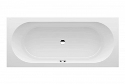 Laufen Pro, ванна встраиваемая 170х75хh58.5/64 см, с ножками, Marbond, цвет белый глянцевый