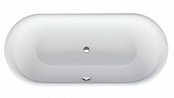 Стальная ванна Bette Lux Oval 180х80, 3466-000 встраиваемая, белый