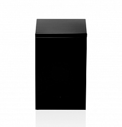 Decor Walther Corner, напольное ведро 5.5л, с крышкой, цвет черный матовый