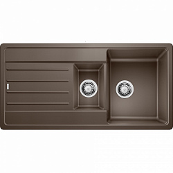 Blanco Legra 6S, 522212, встраиваемая сверху кухонная мойка 100х50хh19 см, цвет кофе