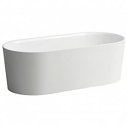 Laufen Val, ванна отдельностоящая 160х75хh52 см, Sentec, цвет белый матовый