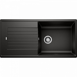 Blanco Zia XL 6S, 526024, встраиваемая сверху кухонная мойка 100х50хh19 см, цвет черный матовый