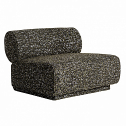 Центральный модуль дивана Vical Kozly 36116, 100х92хh71 см, зеленый полиэстер